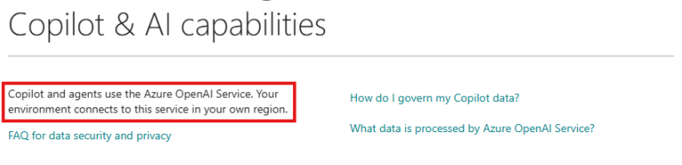 How to configure copilot in Microsoft Business Dynamics